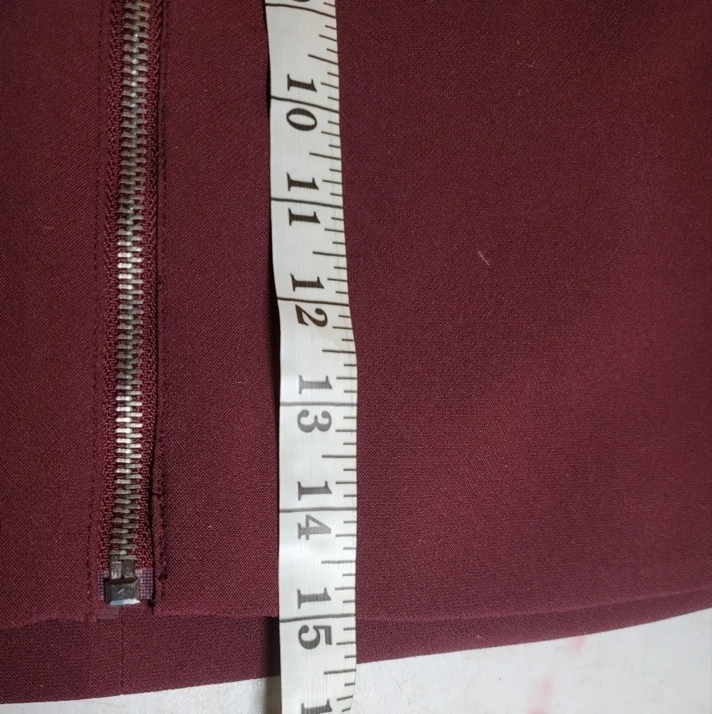 FOREVER 21 zipper detail skirt S